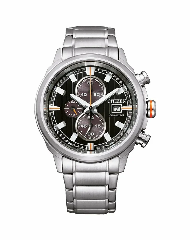 Citizen Chronograph Black Dial Watch CA0730-85E