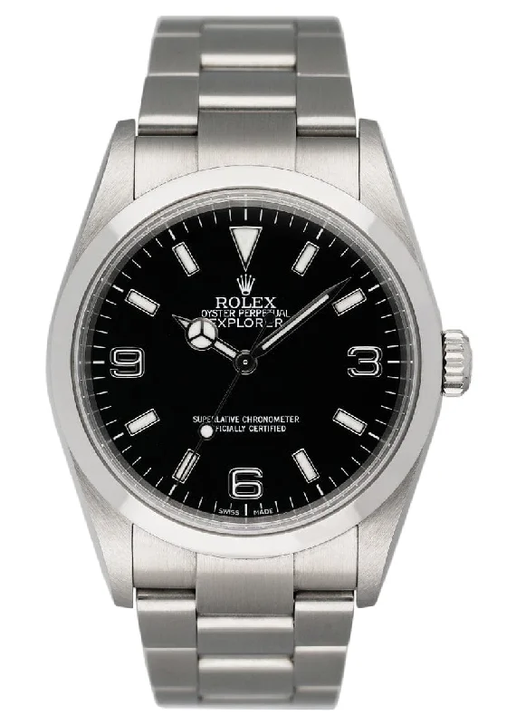 Rolex Explorer 114270 Stainless Steel Mens Watch