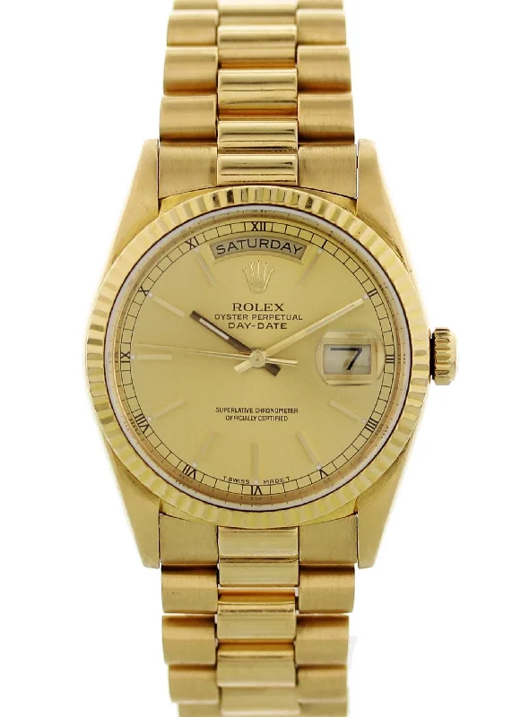 Rolex Oyster Perpetual Day-Date President 18238 Mens Watch