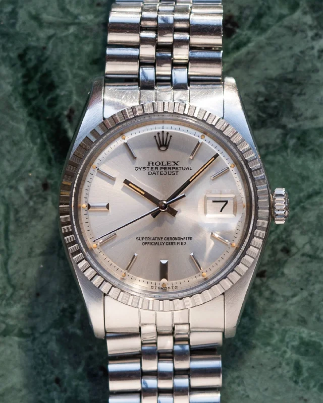 Rolex Datejust 1603 Silver Sigma Dial