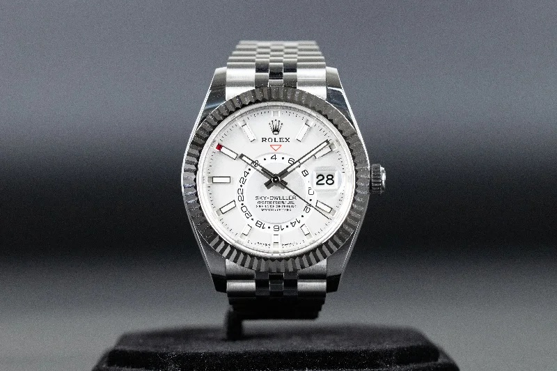 Rolex<br>336934 Sky-Dweller White Dial