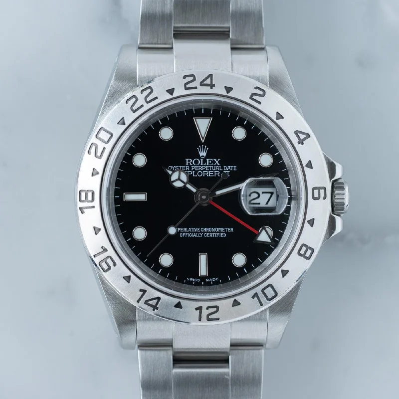 ROLEX Explorer II 16570 Black