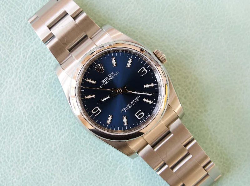 SOLD OUT: Rolex Oyster Perpetual 36mm Ref. 116000 Box and Papers Unpolished