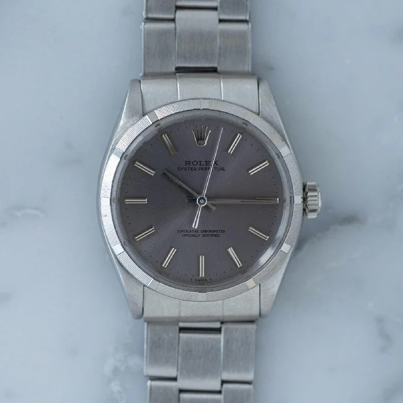 ROLEX Oyster Perpetual 1003 Grey Dial 1960s