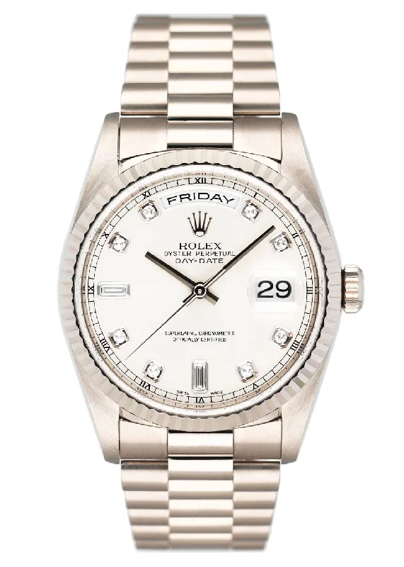 Rolex Day-Date 118239 Diamond Dial Mens Watch