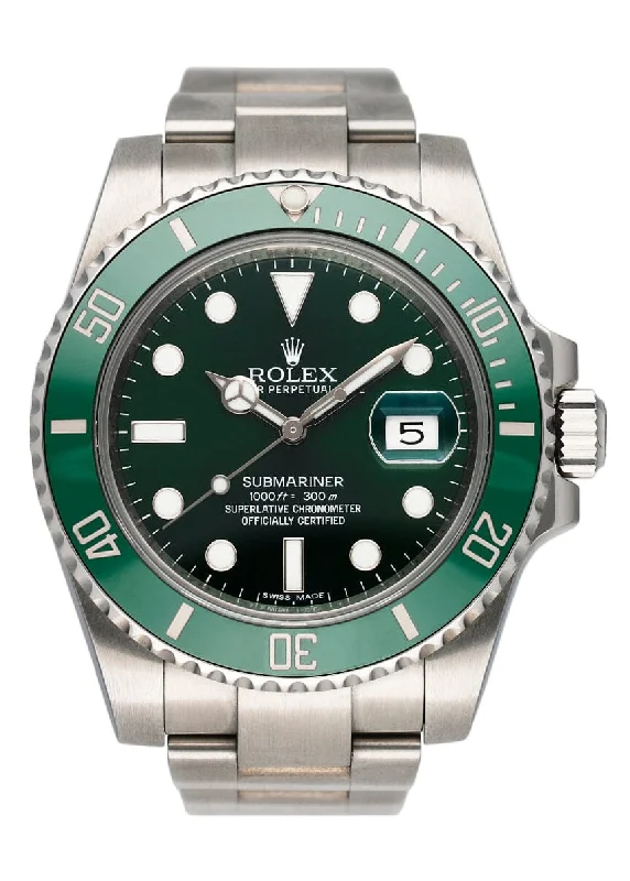 Rolex Submariner Date "Hulk" 116610LV Mens Watch Box Papers