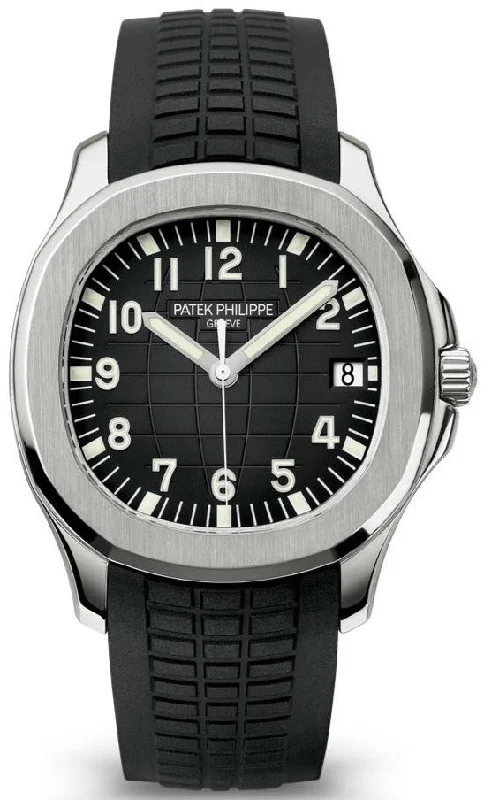 Patek Philippe Aquanaut Stainless Steel/ Black Embossed Dial (Ref#5167A-001)