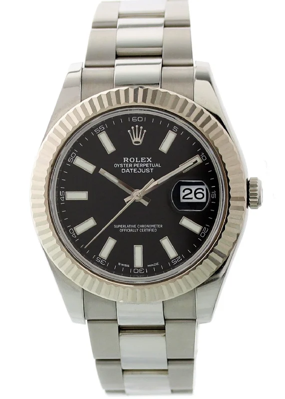 Rolex Oyster Perpetual Datejust II 116334 With Papers