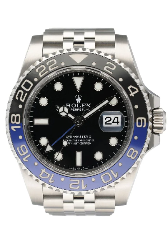 Rolex GMT-Master II 126710BLNR "Batgirl" Mens Watch Box & Papers