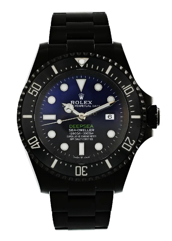 Rolex Deepsea Sea-Dweller 116660 James Cameron Custom PVD Mens Watch