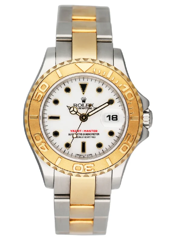 Rolex Yacht Master 69623 18K Yellow Gold & Stainless Steel Ladies Watch