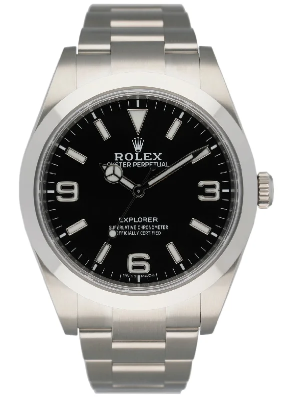 Rolex Explorer 214270 Mens Watch Box Papers