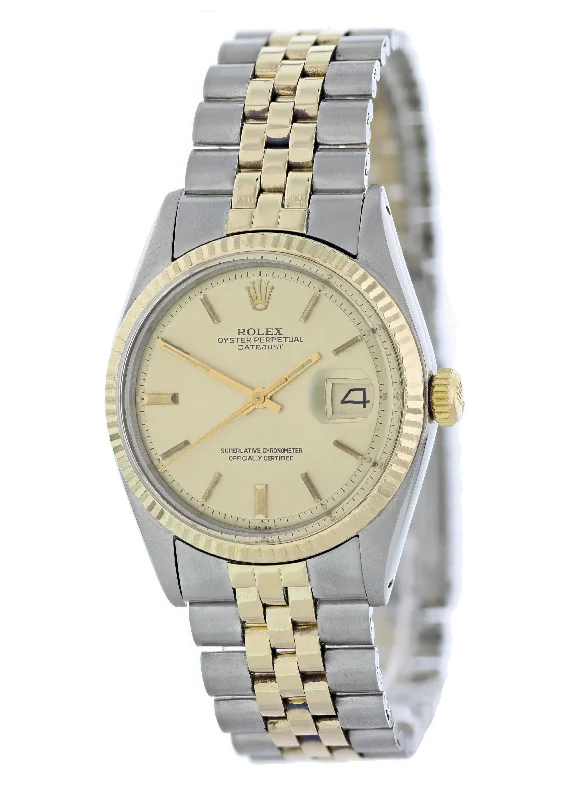 Rolex Oyster Perpetual Datejust 1601 Mens Watch