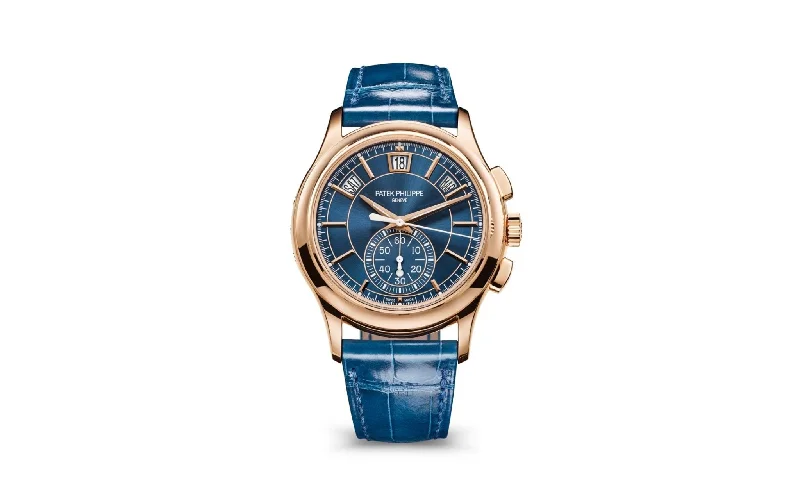 Patek Philippe Annual Calendar Chronograph 5905R-010 Blue Dial