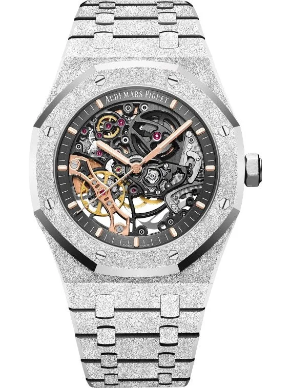 Audemars Piguet Royal Oak Double Balance Wheel Frosted Gold (Reference # 15407BC.GG.1224BC.01)