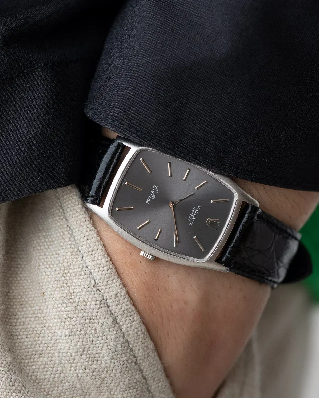 Rolex Cellini 3807 WG Grey Dial