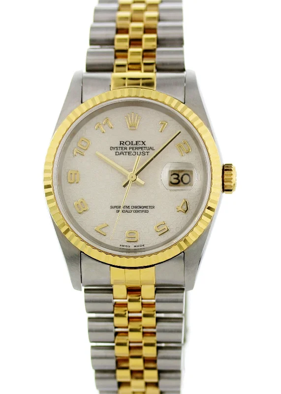 Rolex Oyster Perpetual Datejust 16233 With Papers