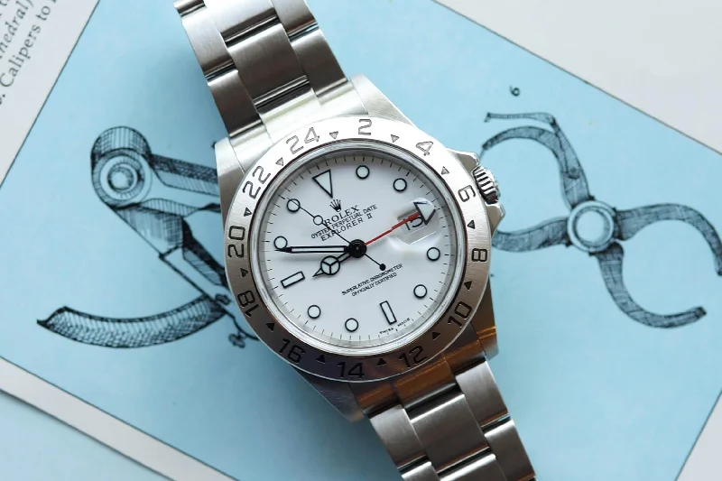 SOLDOUT: Rolex 16570 GMT POLAR New Old Stock