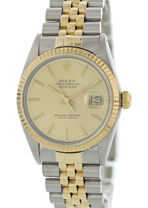 Rolex Oyster Perpetual Datejust 16013 Mens Watch