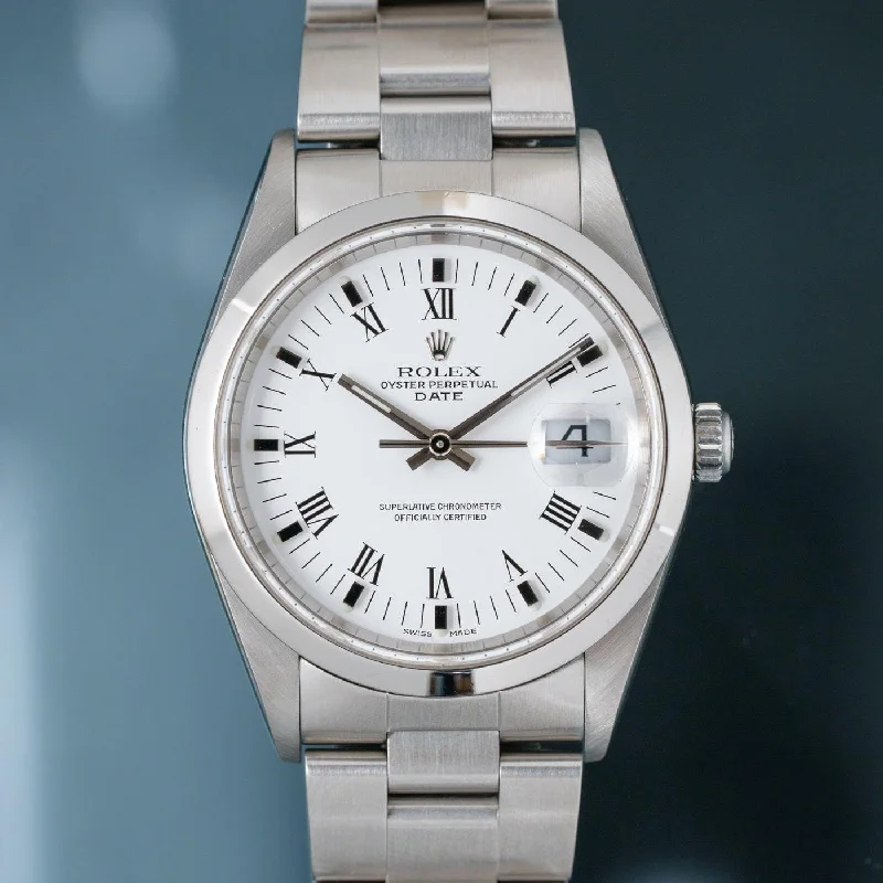 ROLEX Oyster Perpetual Date 15200 Roman