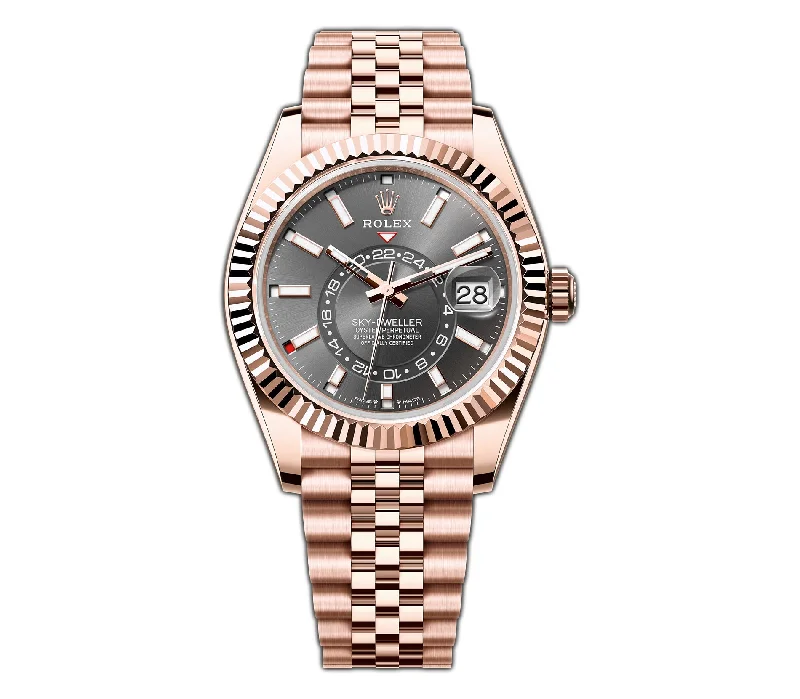 42mm Slate Dial 18k Rose Gold Jubilee