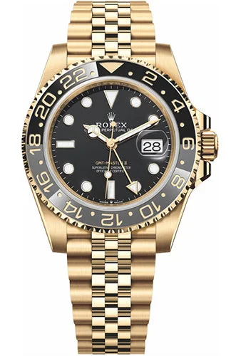 Rolex GMT-Master II 40mm - Black Dial - Yellow Gold Jubilee Bracelet 126718grnr Jubilee (2023) - New Release