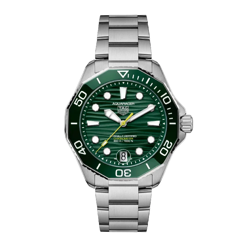 Tag Heuer Aquaracer Professional 300 Men's Green Watch WBP5116.BA0013