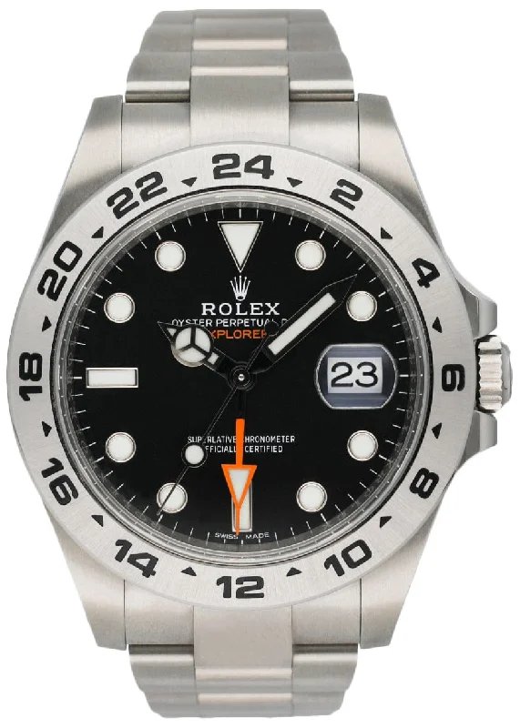 Rolex Explorer II 216570 Black Dial Mens Watch