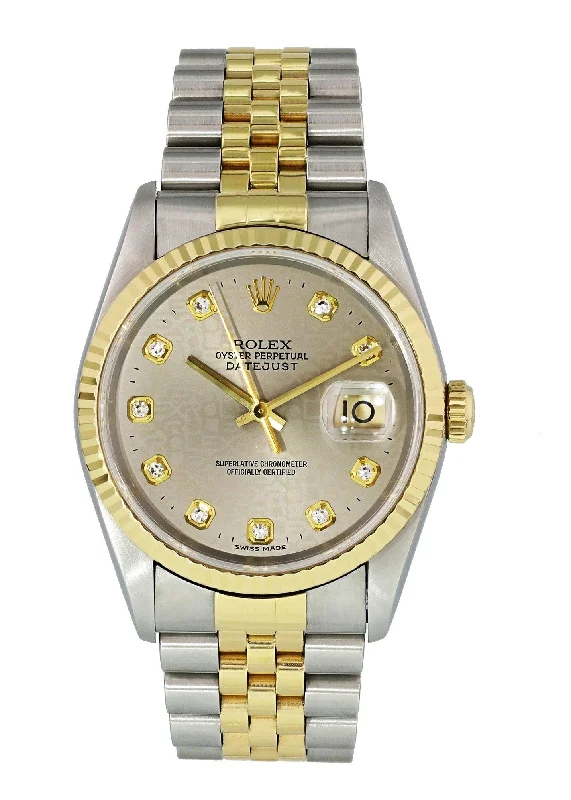 Rolex Datejust 16233 Men Watch Original Box & Papers