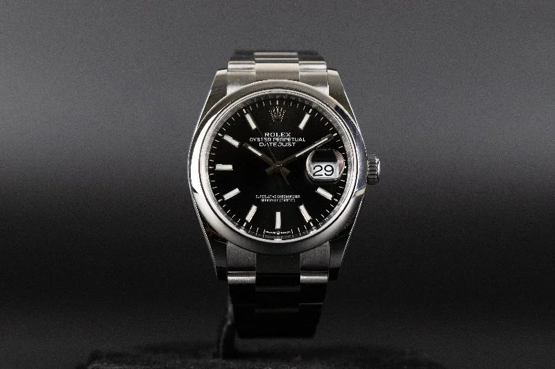 Rolex<br>126200 Datejust 36 Black Dial