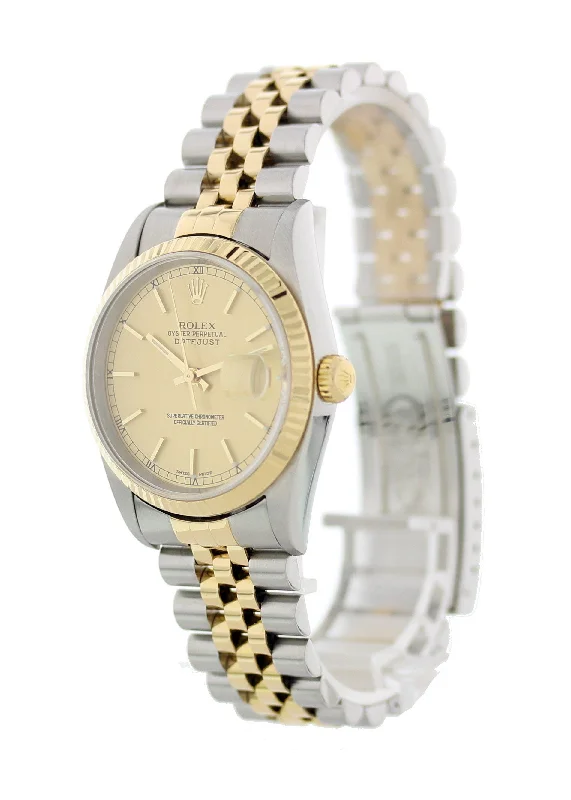 Rolex Oyster Perpetual Datejust 16233 With Papers