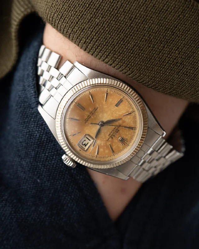 Rolex Datejust 6605 Silver Patina Dial