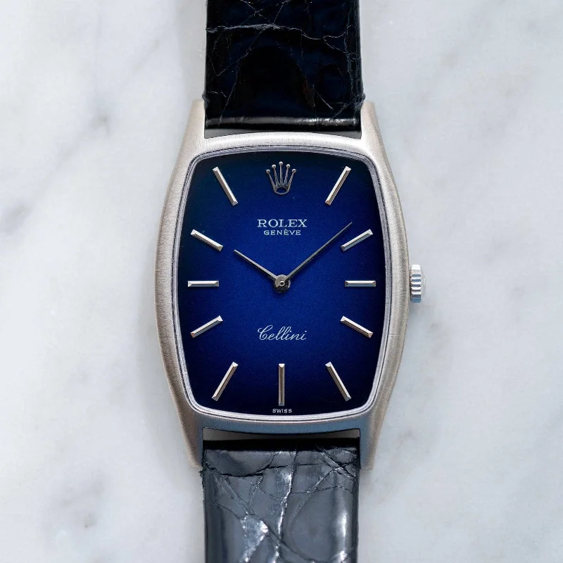 ROLEX Cellini 3807 WG Navy Gradation