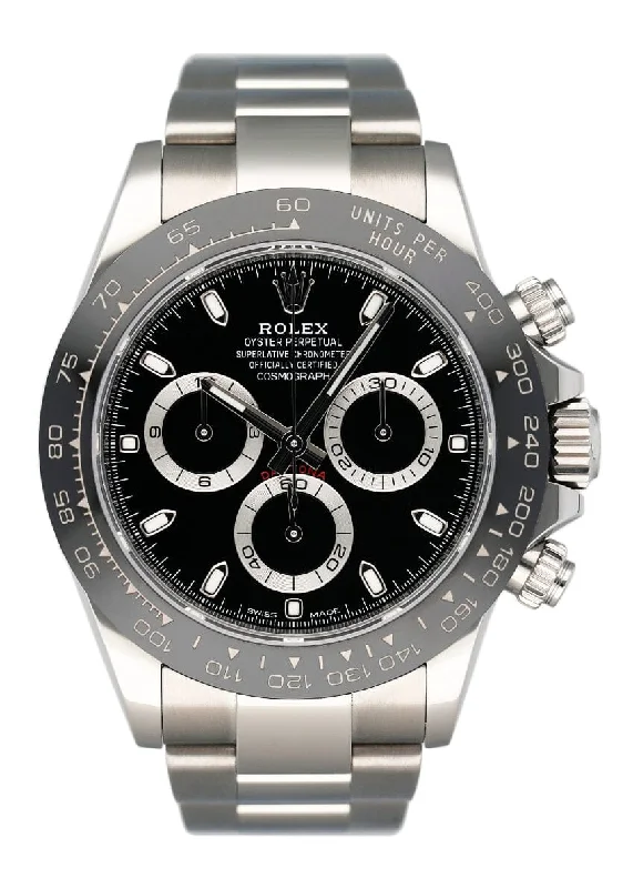 Rolex Cosmograph Daytona 116500LN Black Dial Mens Watch Box Papers