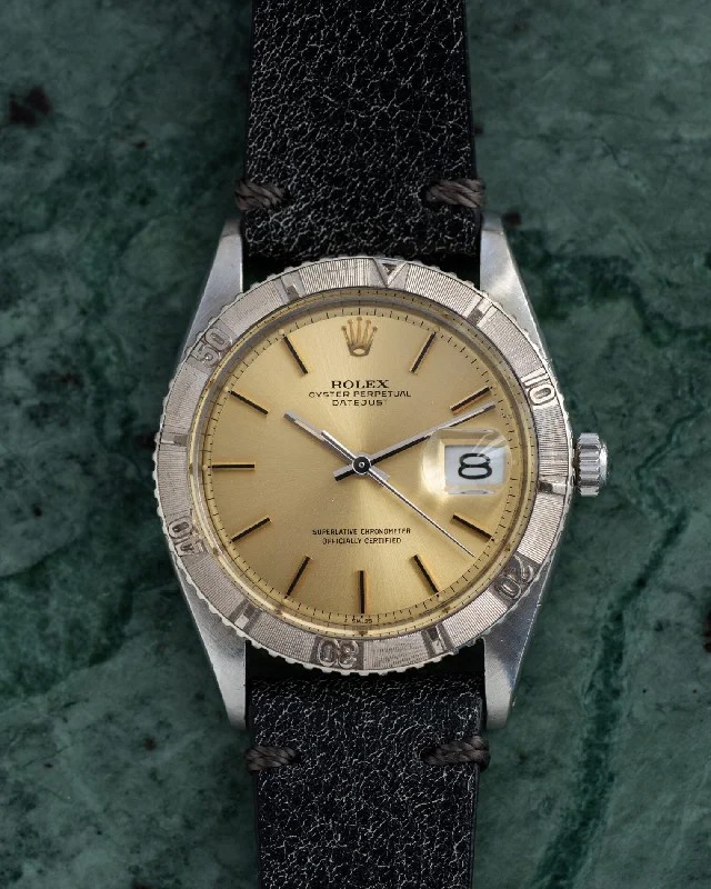 Rolex Datejust 1625 Turn-O-Graph "Thunderbird" Silver Patina Dial