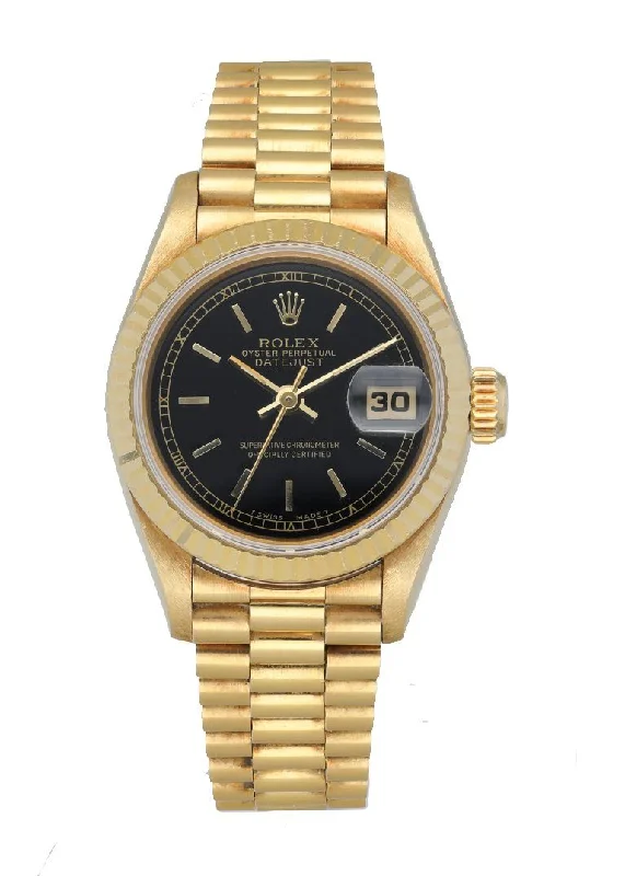 Rolex Datejust 69178 Yellow Gold Ladies Watch