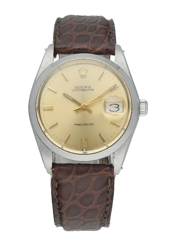 Rolex OysterDate Precision 6694 Men's Watch