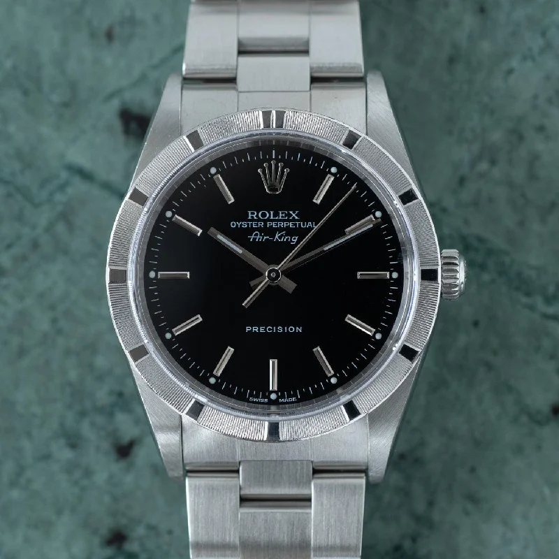 ROLEX Air-King 14010M Black Dial