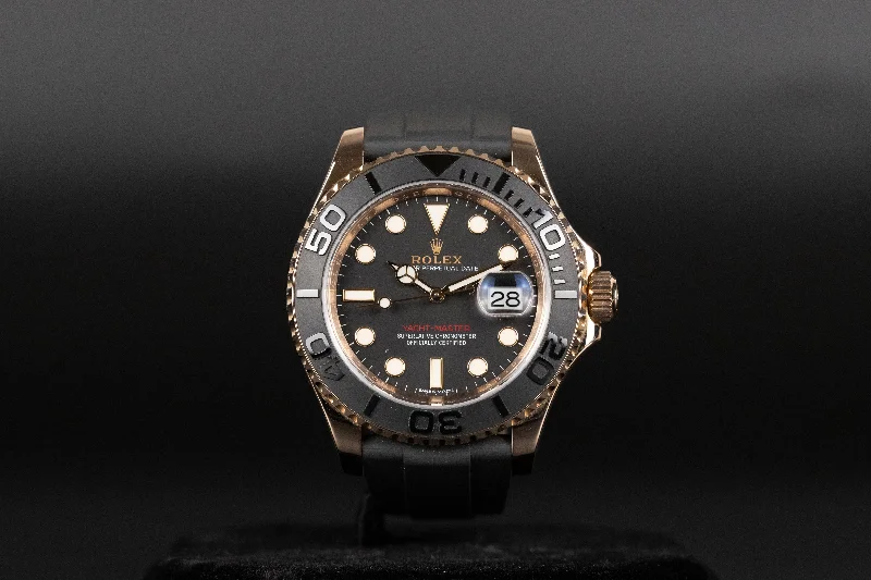 Rolex<br>116655 Yacht-Master 40 Oysterflex Black Dial