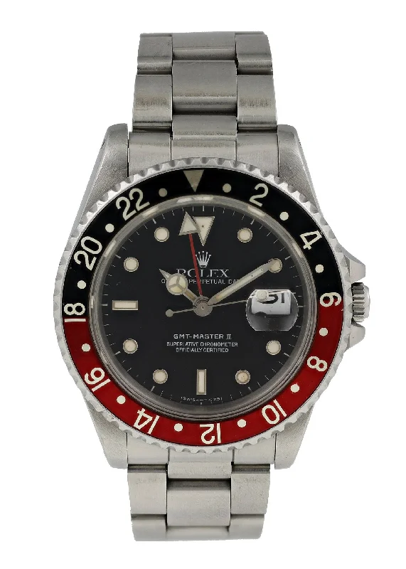 Rolex GMT Master II 16710 Coke Bezel Mens Watch