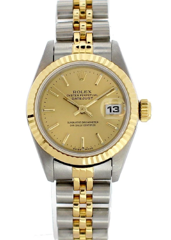 Rolex Oyster Perpetual Datejust 69173 Ladies Watch