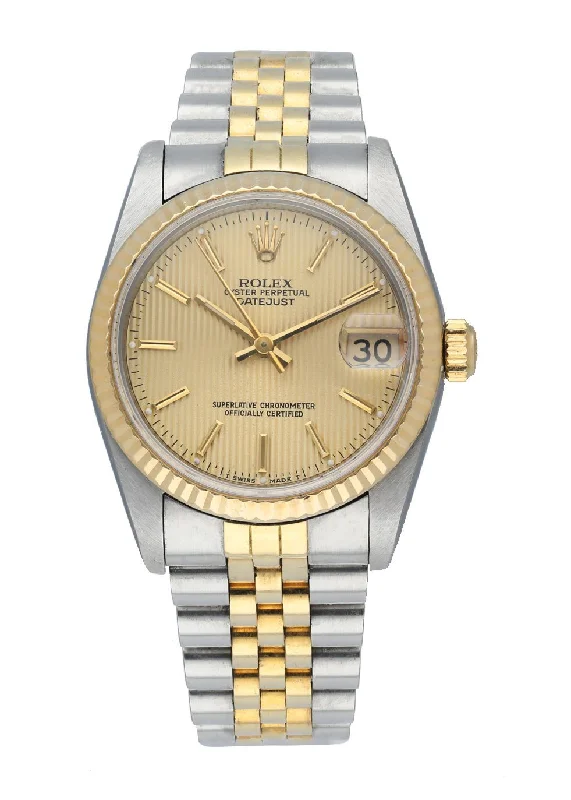 Rolex Datejust 68273 Tapestry Dial Ladies Watch