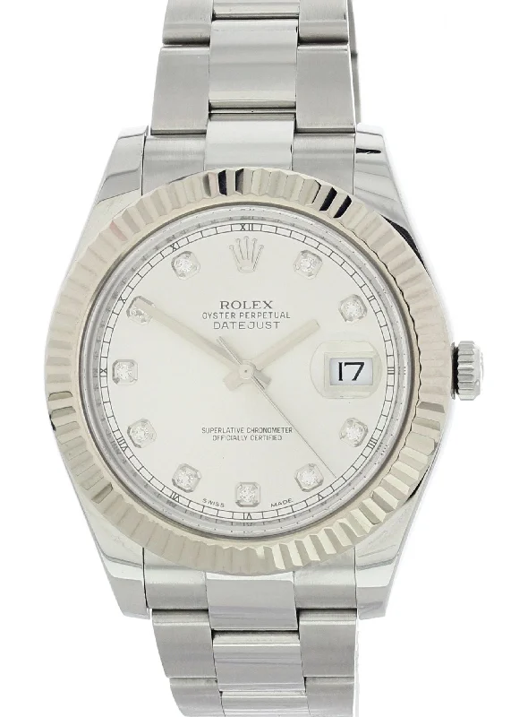 Rolex Oyster Perpetual Datejust II 116334 Men's Watch Box Papers