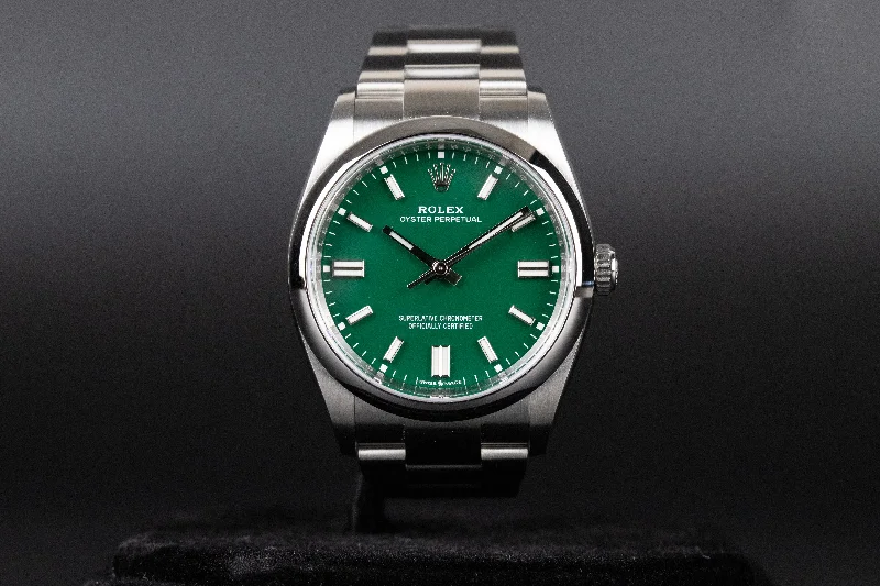 Rolex<br>126000 Oyster Perpetual 36mm Green Dial