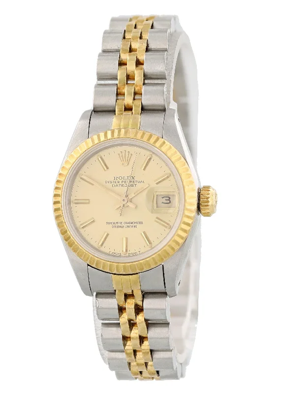 Rolex Oyster Perpetual Datejust 69173 Ladies Watch