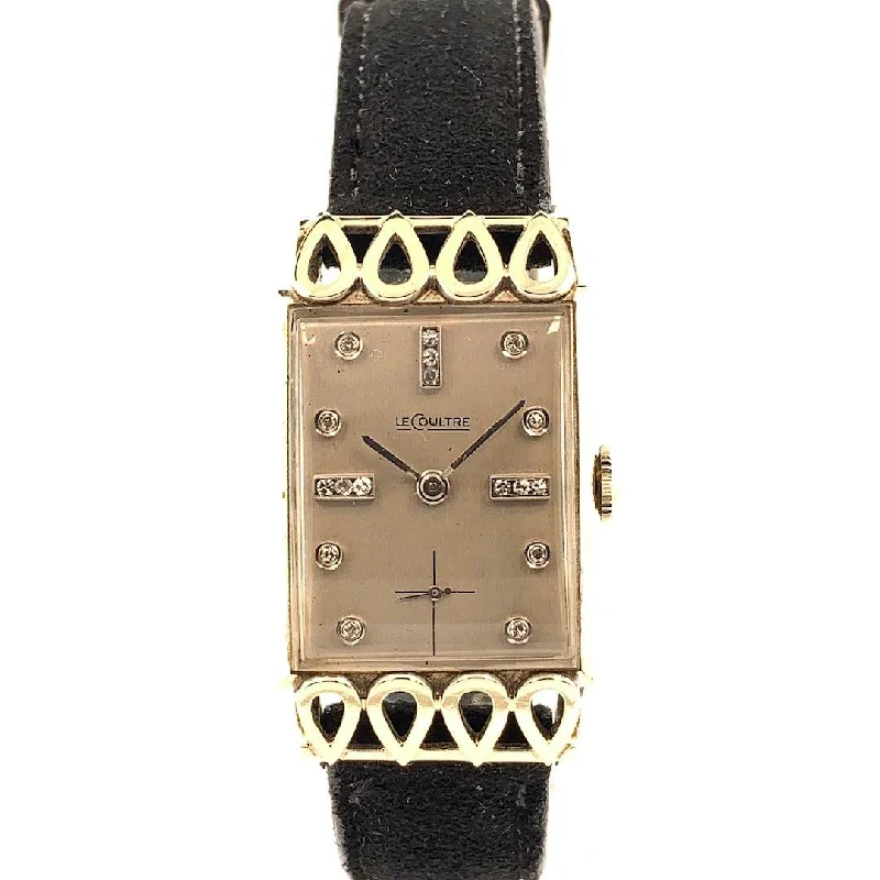 Jaeger-LeCoultre - Vacheron Constantin, White Gold & Diamonds Gents Watch, Circa 1940s