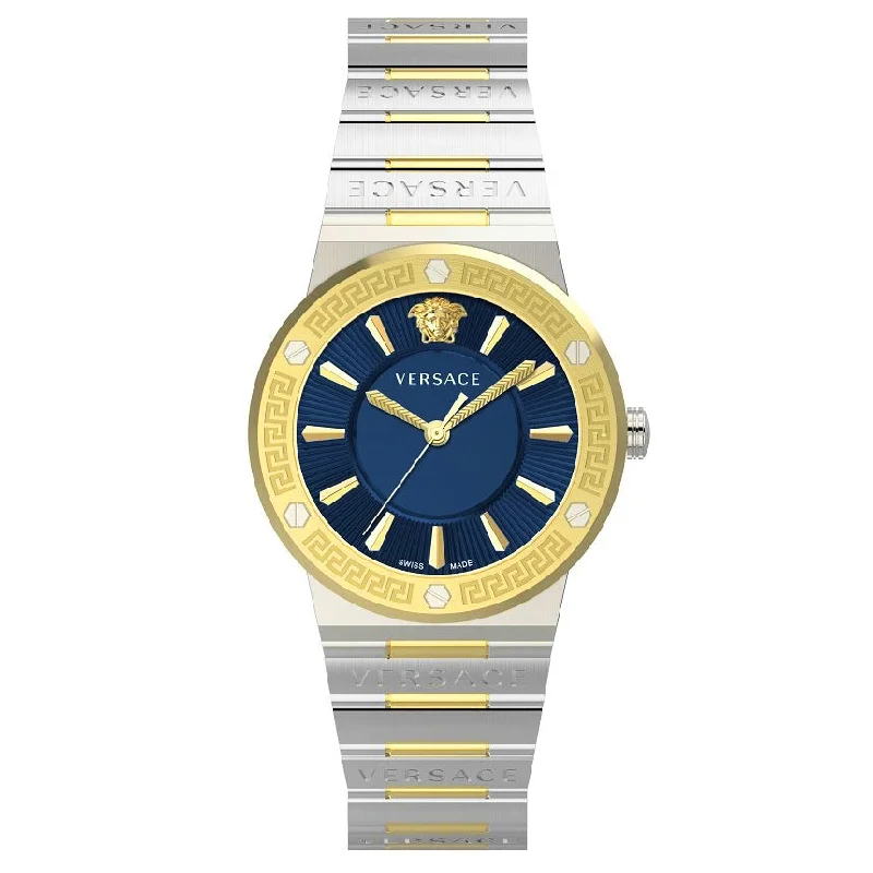 Versace Greca Logo Ladies' Blue Watch VEVH01120