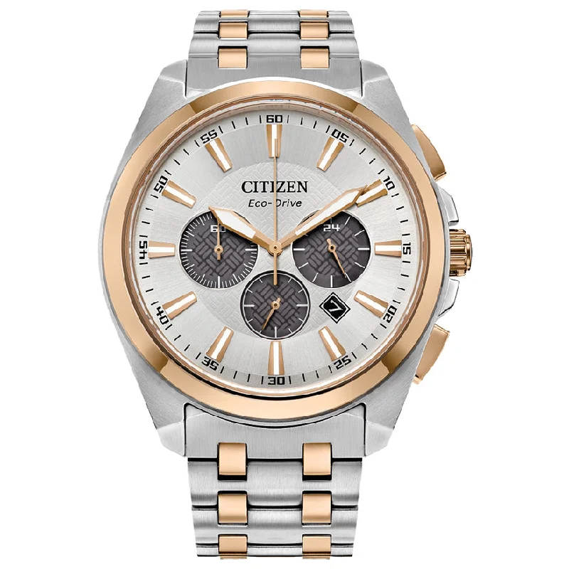 CITIZEN MEN ECO WR100 SST BRAC SLVR CA4516-59A