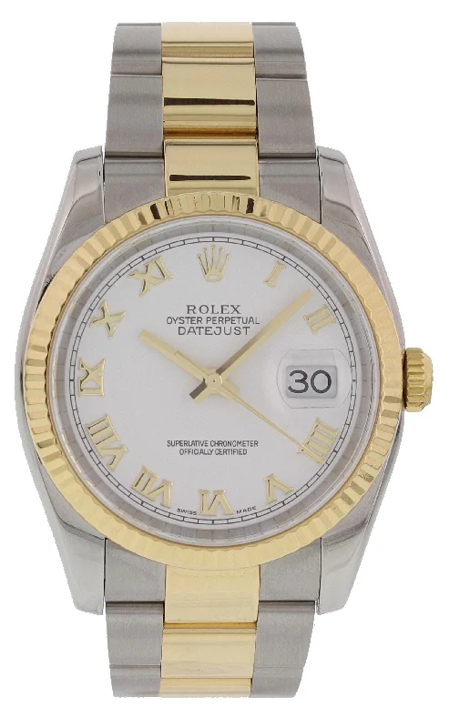 Rolex Oyster Perpetual Datejust Two Tone YG/SS 116233