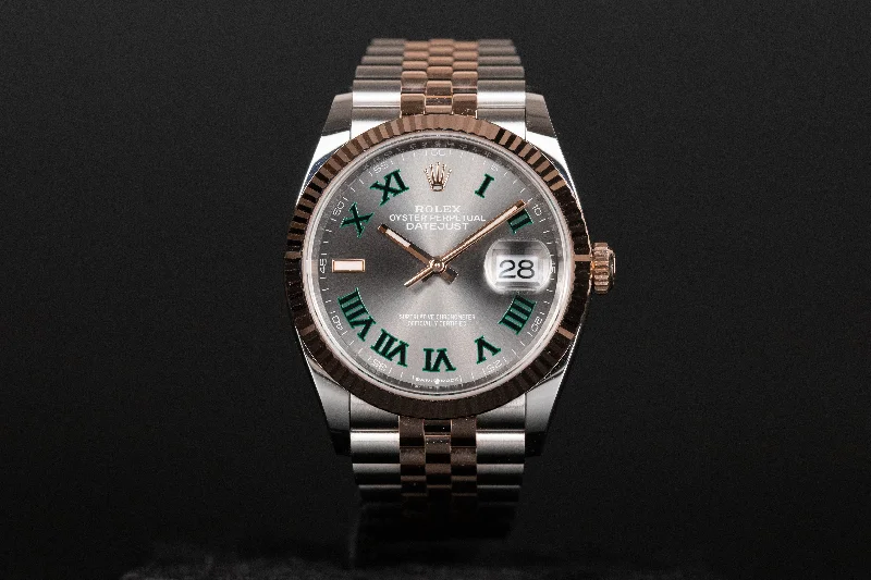 Rolex<br>126231 Datejust 36 SS/RG Wimbledon Dial